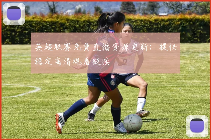 英超联赛免费直播资源更新：提供稳定高清观看链接